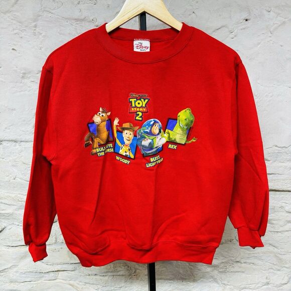 Toy Story 2 Vintage 1999 Jessie Cowgirl Buzz Woody Sweatshirt Crewneck HTF Rare - Picture 1 of 7